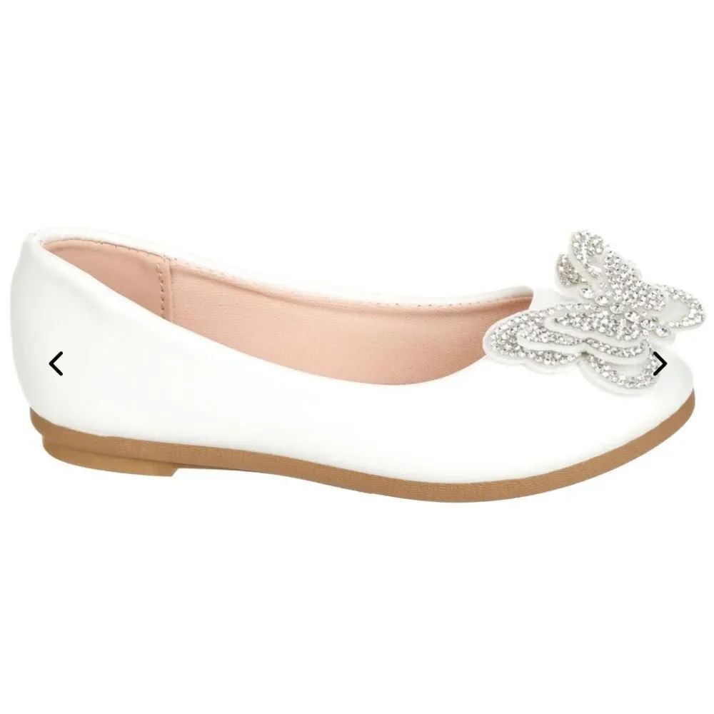 BRAND NEW FOREVER BUTTERFLY ACCENTS WOMEN'S SLIP-ON FLAT